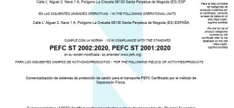 Certificado PEFC