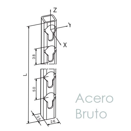 PERFIL LATERAL PARA PILAR CTDIII